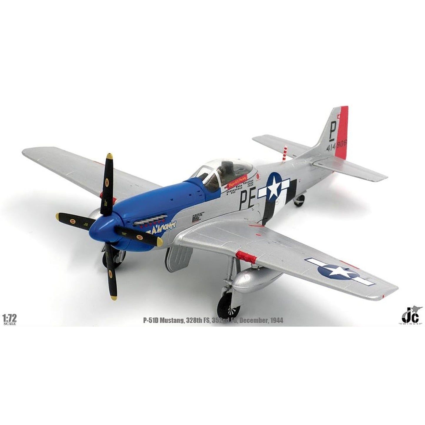 1/72 P-51D 328th FS Maj. Preddy Dec. 44