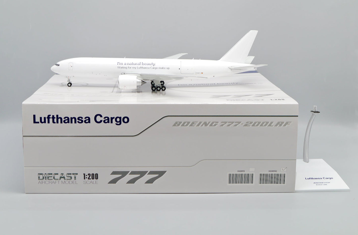 "1/200 Lufthansa Cargo B777F D-ALFJ ""National Beauty"""