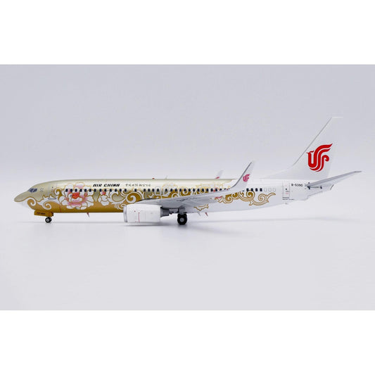 1/200 Air China Boeing 737-800 "Gold Peony" Reg: B-5390 with Stand