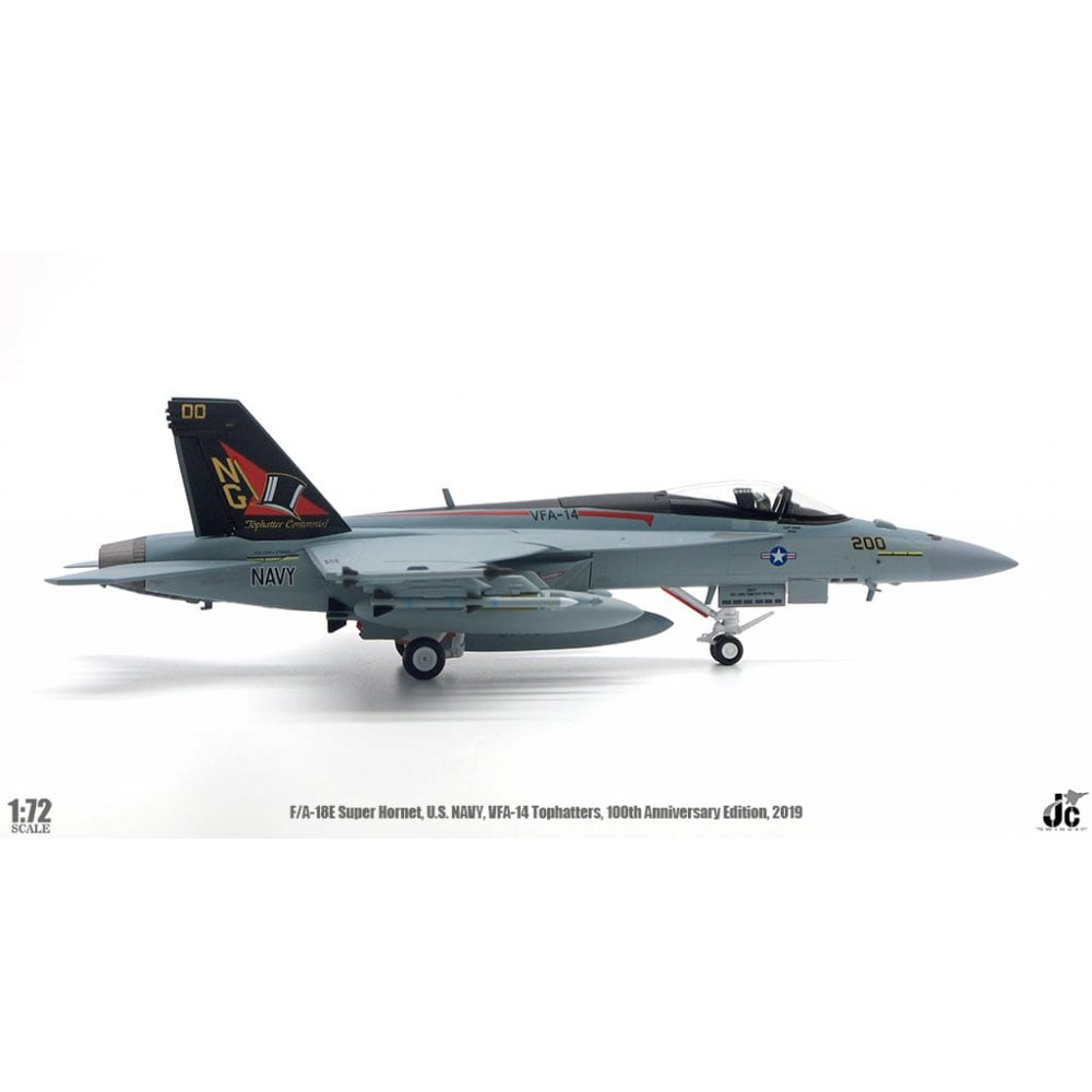 JCW72 F/A-18E Super Hornet USN VFA-14 Tophatters 100th Anniversary Edition 2019