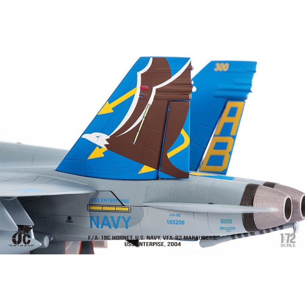 1/72 F/A-18C Hornet U.S. NAVY VFA-82 Marauders 2004