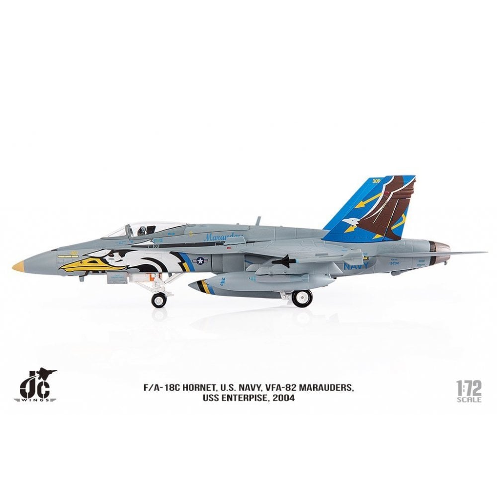 1/72 F/A-18C Hornet U.S. NAVY VFA-82 Marauders 2004