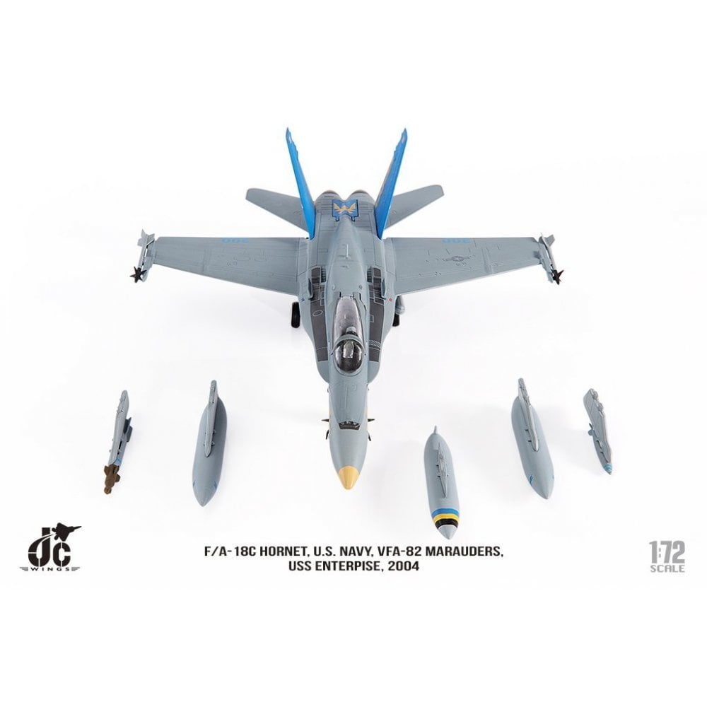 1/72 F/A-18C Hornet U.S. NAVY VFA-82 Marauders 2004