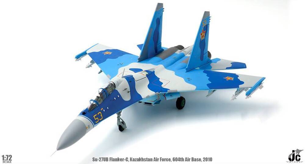 1/72 SU-27UB Flanker-C Kazakhstan A/F 604th Air Base 2010