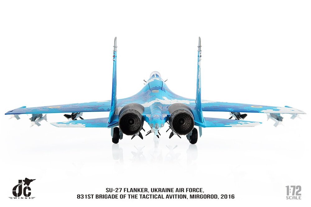 1/72 SU-27 Flanker Ukrainian Air Force 831st Brigade of the Tactical Avition 2016