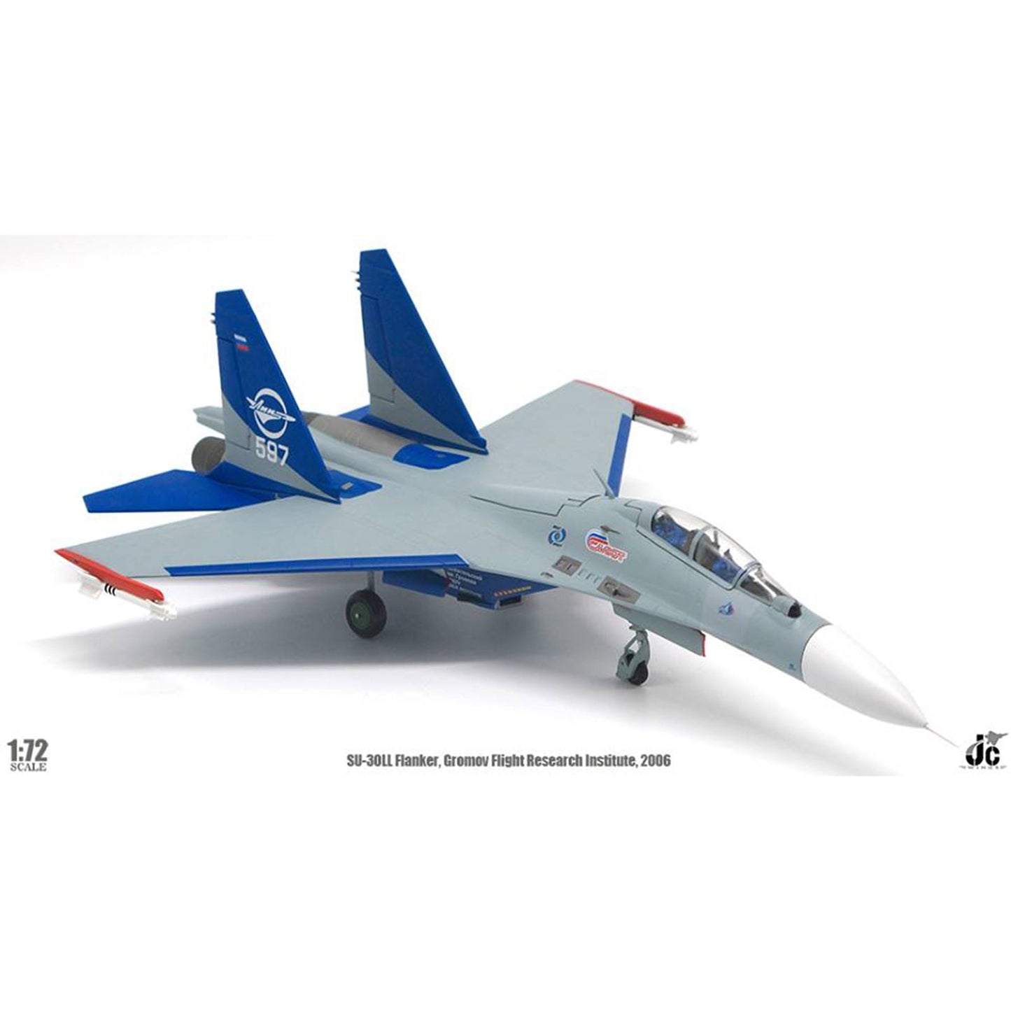 1/72 SU-30LL FLANKER GROMOV FLIGHT RESEARCH INSTITUTE 2006