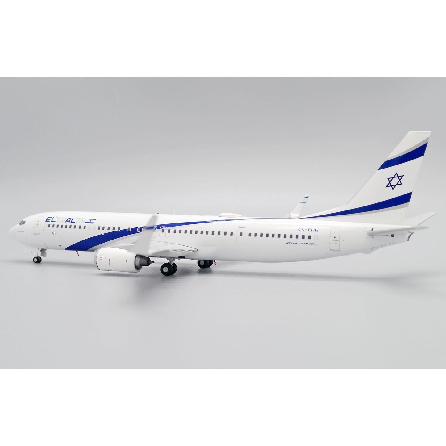 1/200 El Al Israel Airlines Boeing 737-900ER Reg: 4X-EHH with Stand