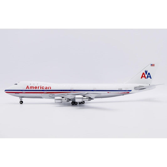 1/200 American Airlines Boeing 747-100 "White+Polished" Reg: N743PA with Stand