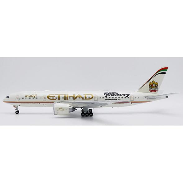 1/200 Etihad Airways Boeing 777-200LR "Fast & Furious 7" Reg: A6-LRE with Stand