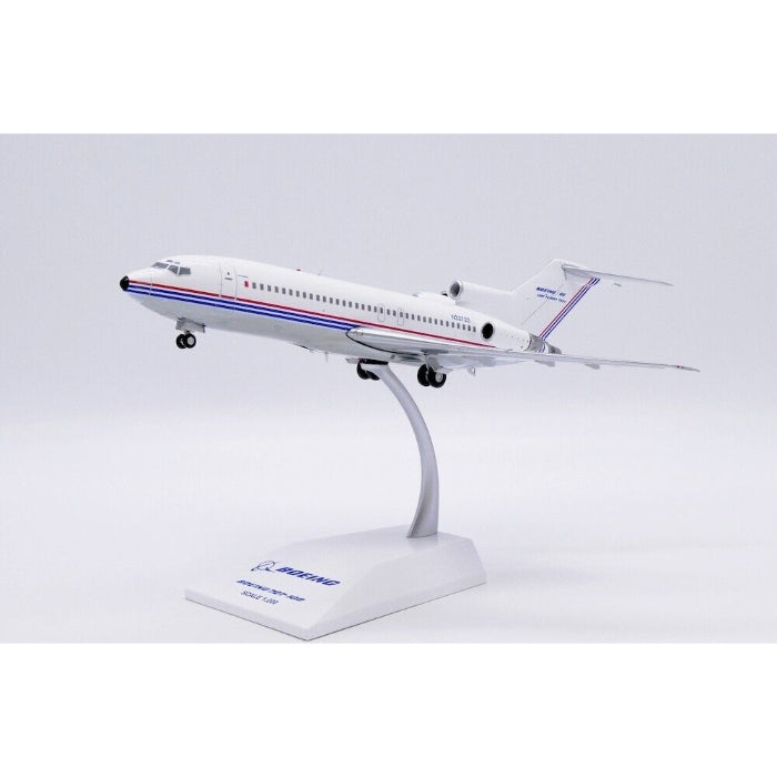 1/200 Boeing House Color 727-100 "UDF Flight Test" "Polished" Reg: N32720 with Stand