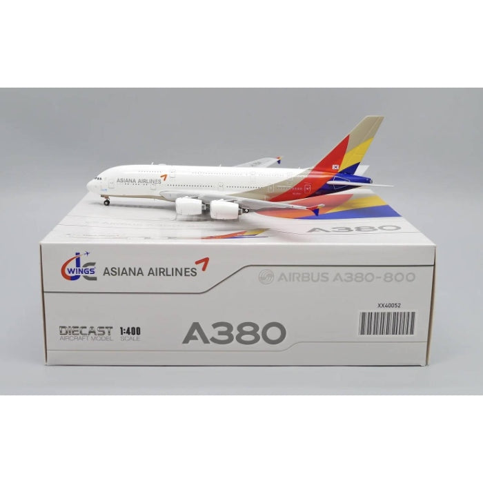 1/400 Asiana Airlines Airbus A380 Reg: HL7641 with Antenna