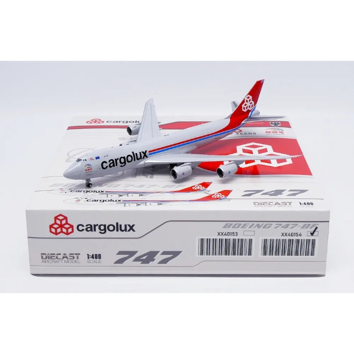 1/400 Cargolux Boeing 747-8F "City of Zhengzhou" Reg: LX-VCJ with Antenna