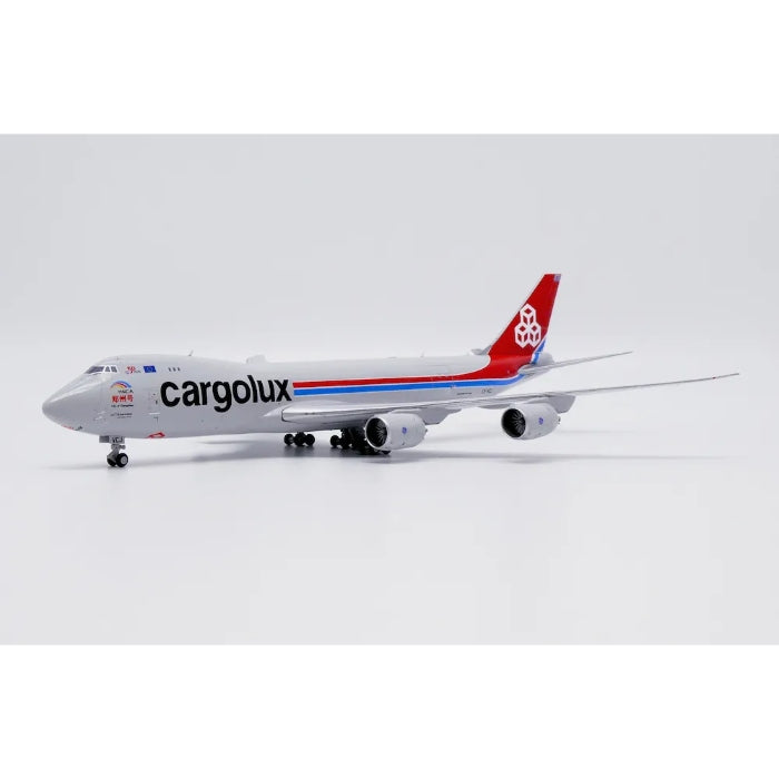 1/400 Cargolux Boeing 747-8F "City of Zhengzhou" Reg: LX-VCJ with Antenna