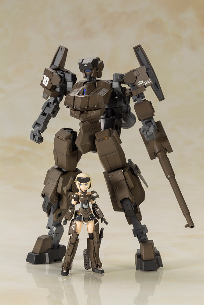 FRAME ARMS GIRL HANDSCALE GOURAI WITH JINRAI ARMOR PLASTIC MODEL KIT