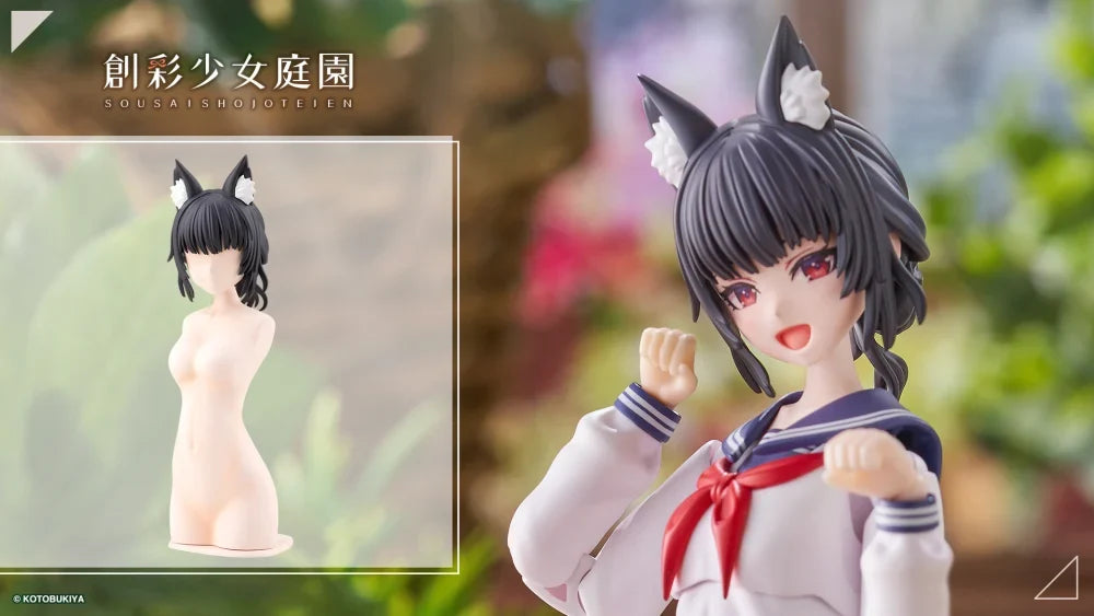 1/10 Sousai Shoujo Teien - Arranged Wigs Animal Ears Messy Bun (Fox)