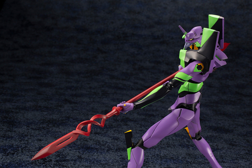 Evangelion Test Type-01 with Spear of Cassius