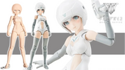 1/1 Megami Device B1R-M Chassis Kit Skin Color A