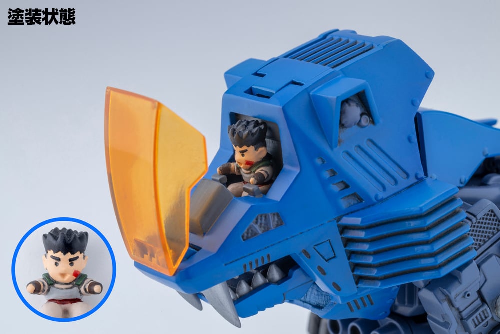 Zoids - D-Style Shield Liger Clear Parts Append