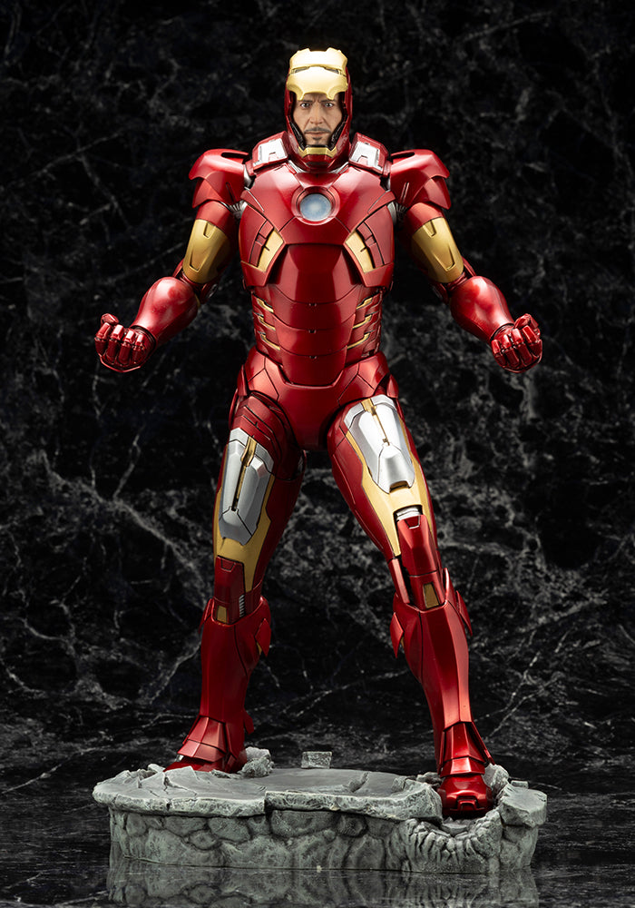 MARVEL AVENGERS MOVIE IRON MAN MARK 7 ARTFX Statue