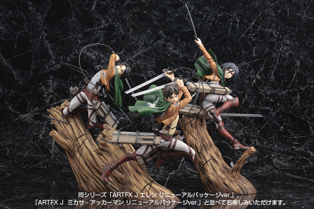 1/8 Attack on Titan Artfx J Levi Renewal Package Ver.