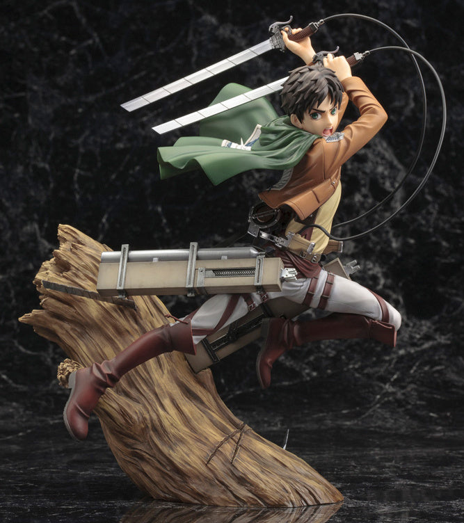 1/8 Attack on Titan Artfx J Eren Yeager Renewal Package Ver.