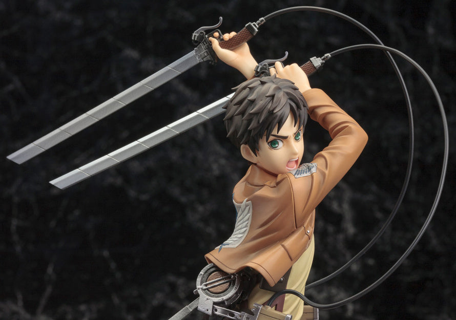 1/8 Attack on Titan Artfx J Eren Yeager Renewal Package Ver.