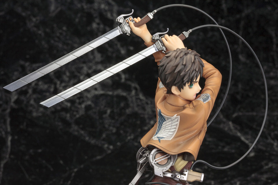 1/8 Attack on Titan Artfx J Eren Yeager Renewal Package Ver.