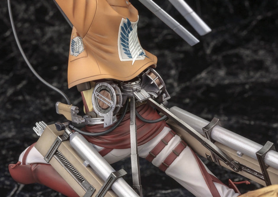 1/8 Attack on Titan Artfx J Eren Yeager Renewal Package Ver.