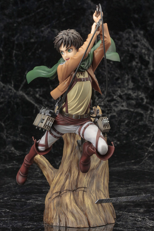 1/8 Attack on Titan Artfx J Eren Yeager Renewal Package Ver.