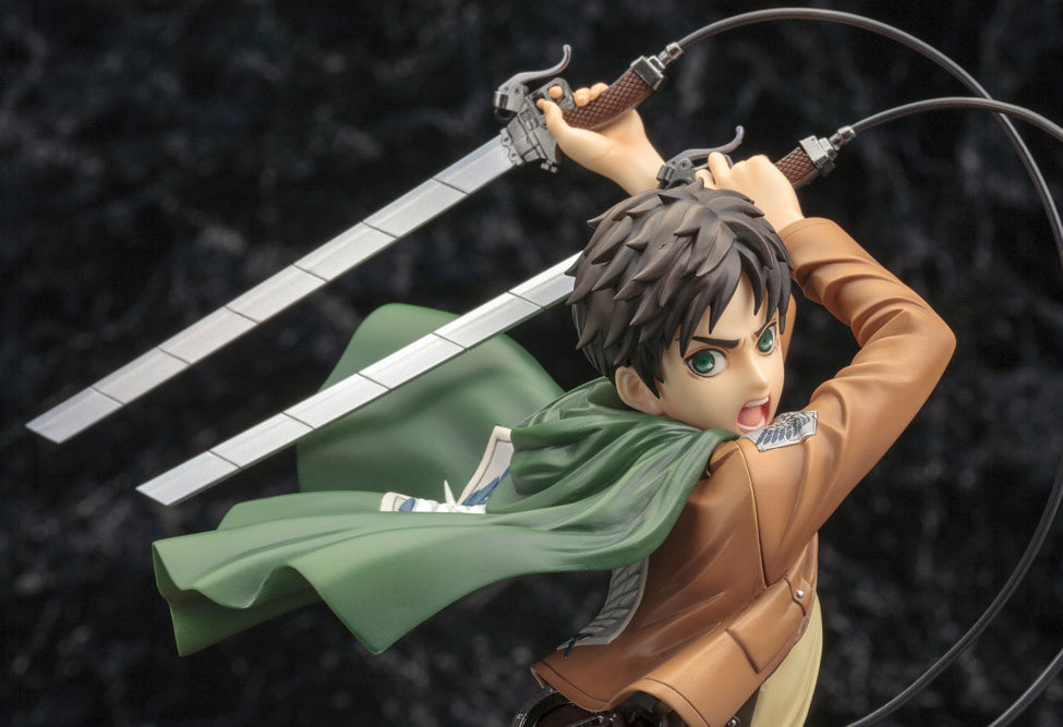 1/8 Attack on Titan Artfx J Eren Yeager Renewal Package Ver.