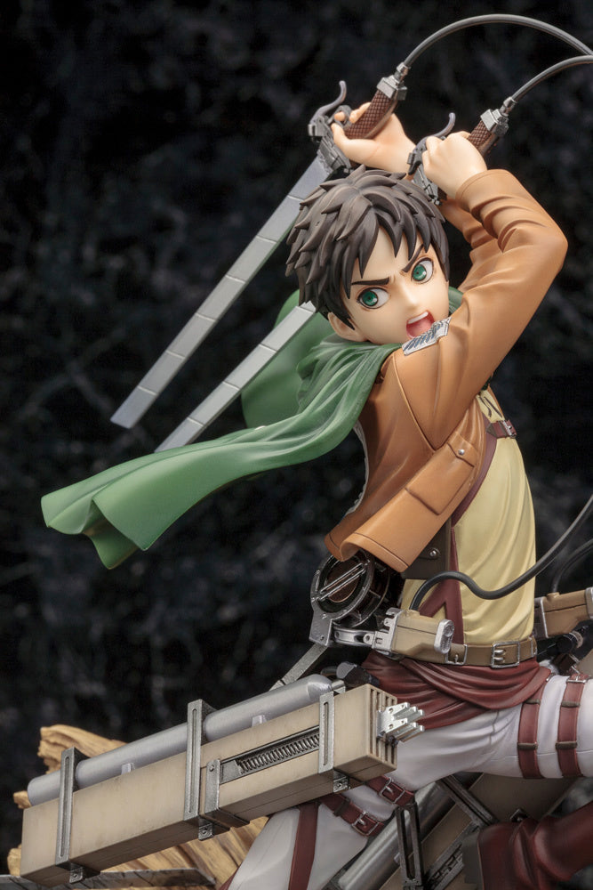 1/8 Attack on Titan Artfx J Eren Yeager Renewal Package Ver.