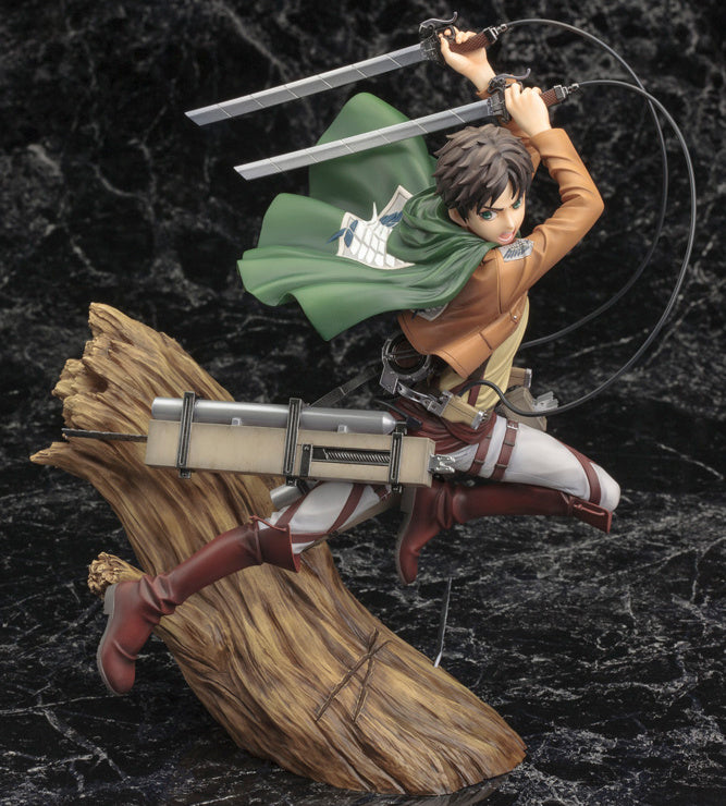 1/8 Attack on Titan Artfx J Eren Yeager Renewal Package Ver.