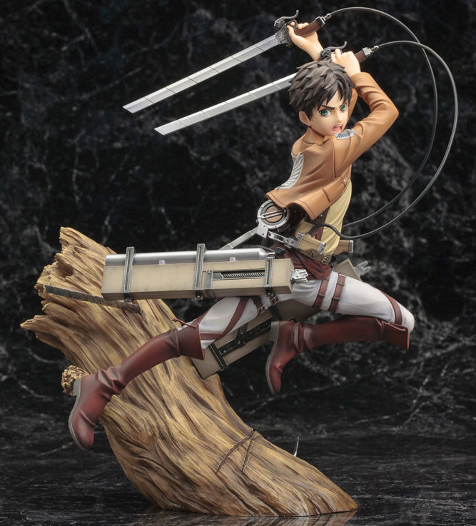 1/8 Attack on Titan Artfx J Eren Yeager Renewal Package Ver.