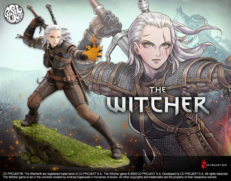 1/7 The Witcher Geralt Bishoujo Statue