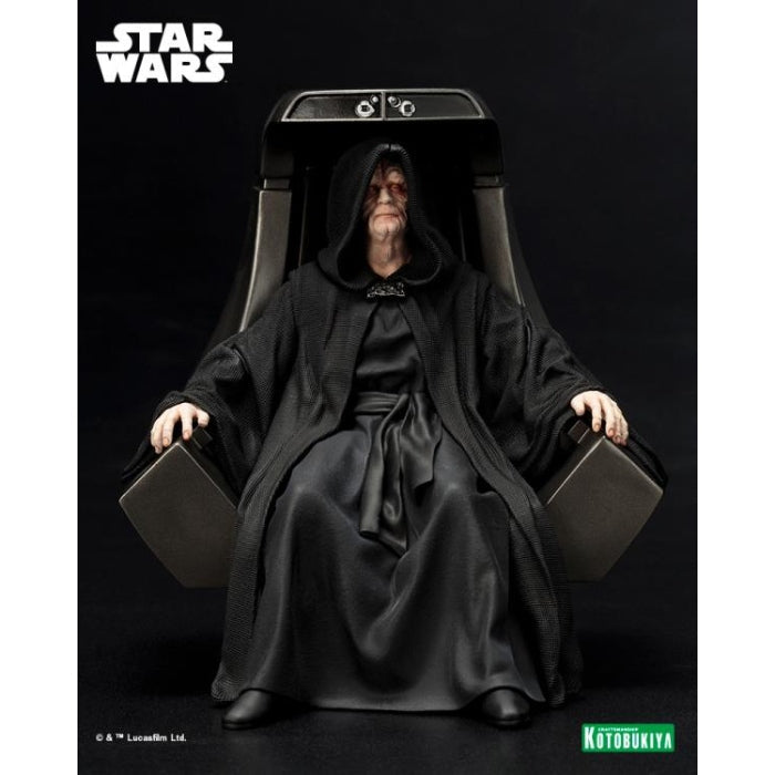 1/10 Star Wars: Return Of The Jedi Emperor Palpatine Artfx + Statue