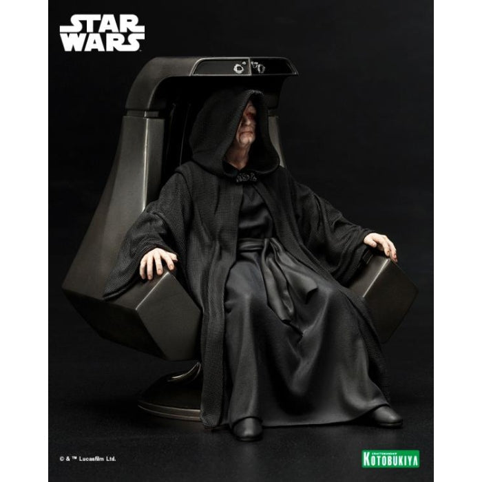 1/10 Star Wars: Return Of The Jedi Emperor Palpatine Artfx + Statue