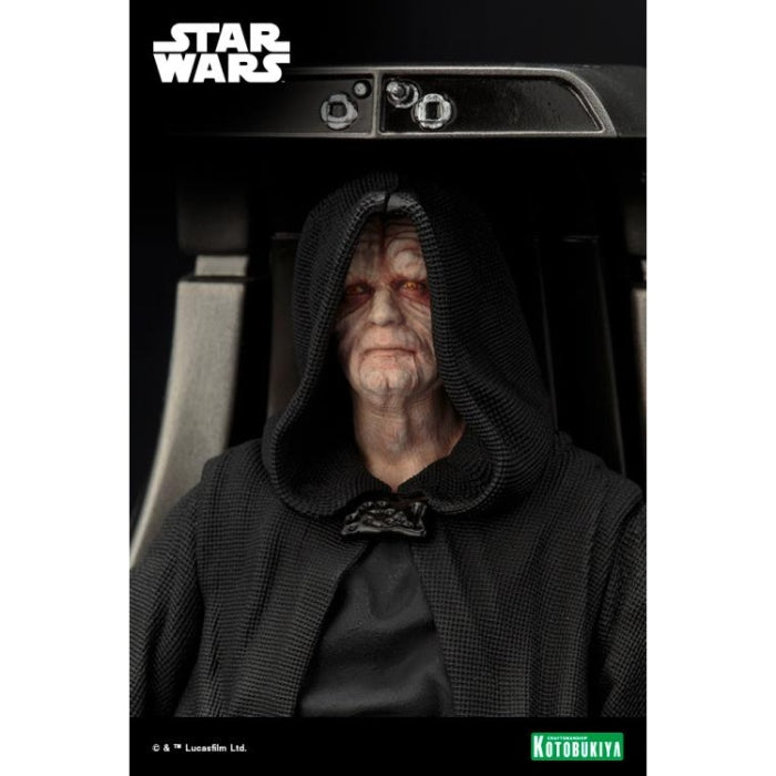 1/10 Star Wars: Return Of The Jedi Emperor Palpatine Artfx + Statue