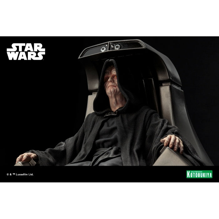 1/10 Star Wars: Return Of The Jedi Emperor Palpatine Artfx + Statue