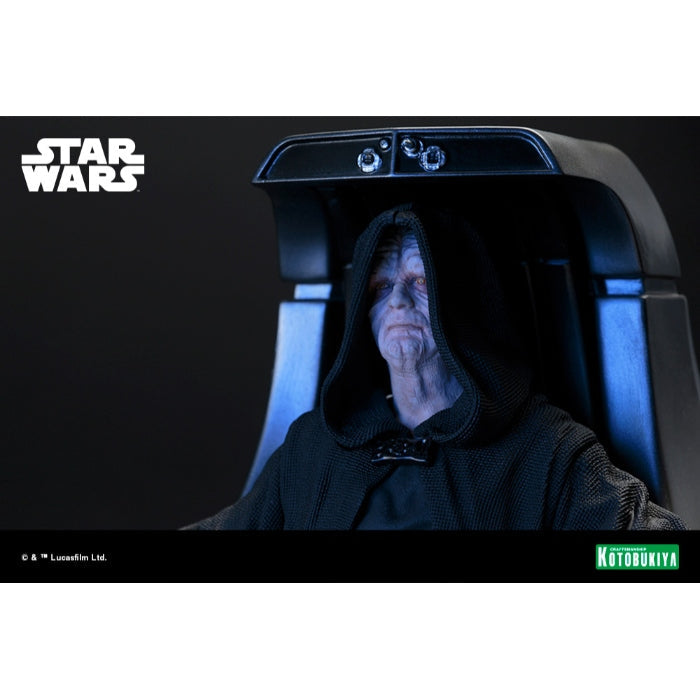 1/10 Star Wars: Return Of The Jedi Emperor Palpatine Artfx + Statue