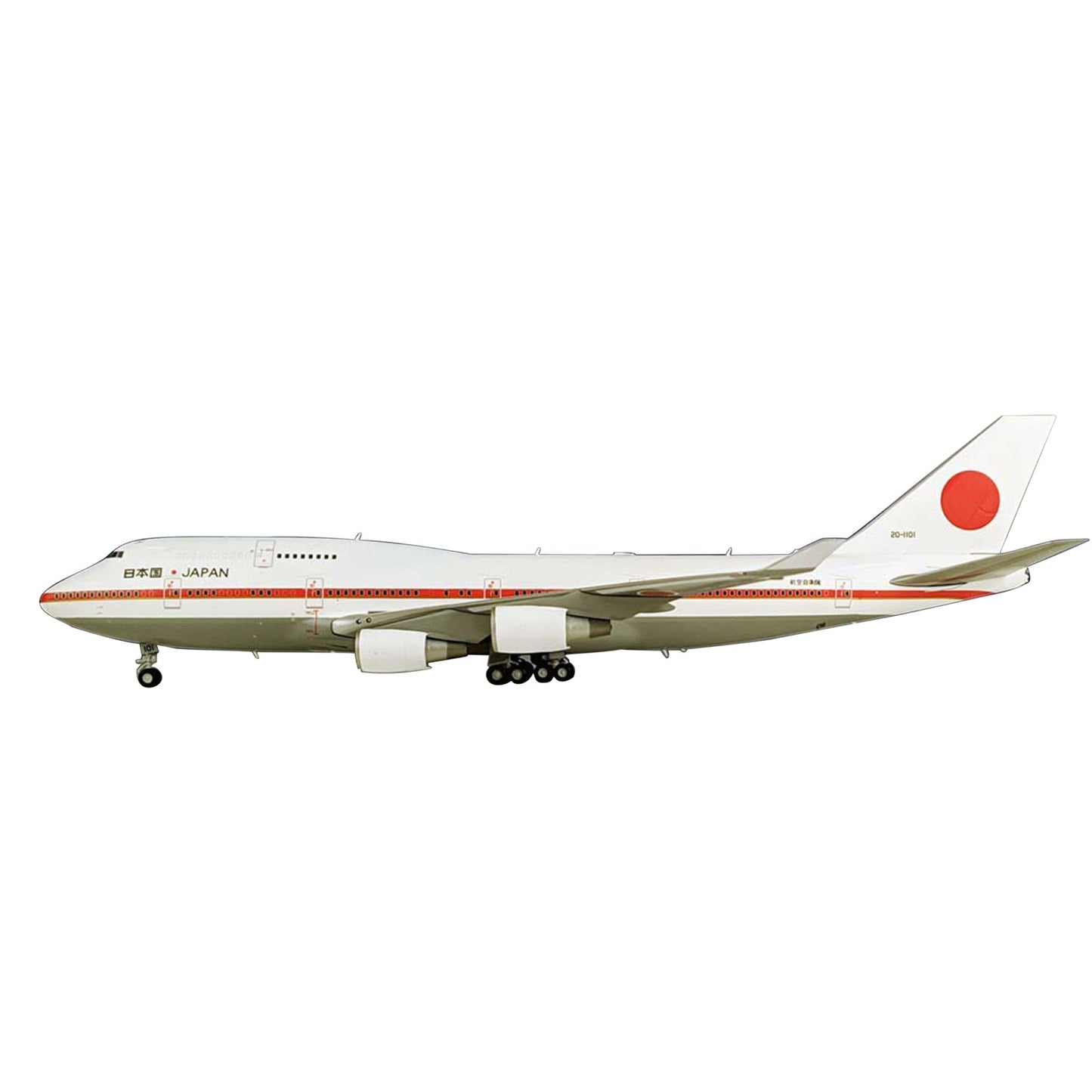 JC Wings 1/200 JASDF B747-400 20-1101 w/Stand