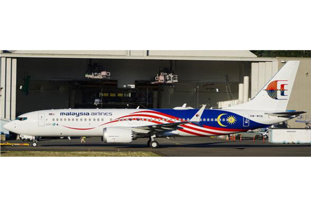 1/400 Malaysia Airlines B737 MAX 8 9M-MVA