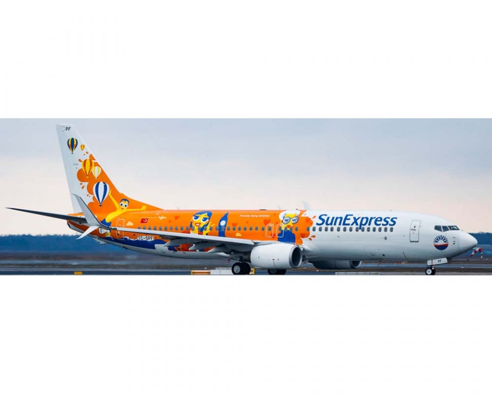 1/400 SunExpress B737-800 TC-SPF (Proudly Flying Boeing)