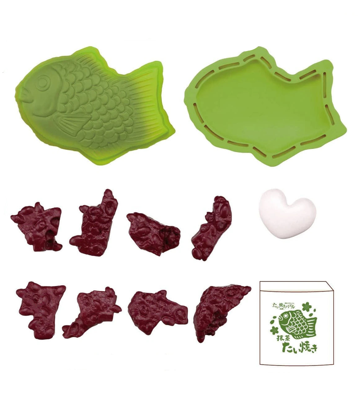 image4_3D Puzzle Taiyaki (Matcha)