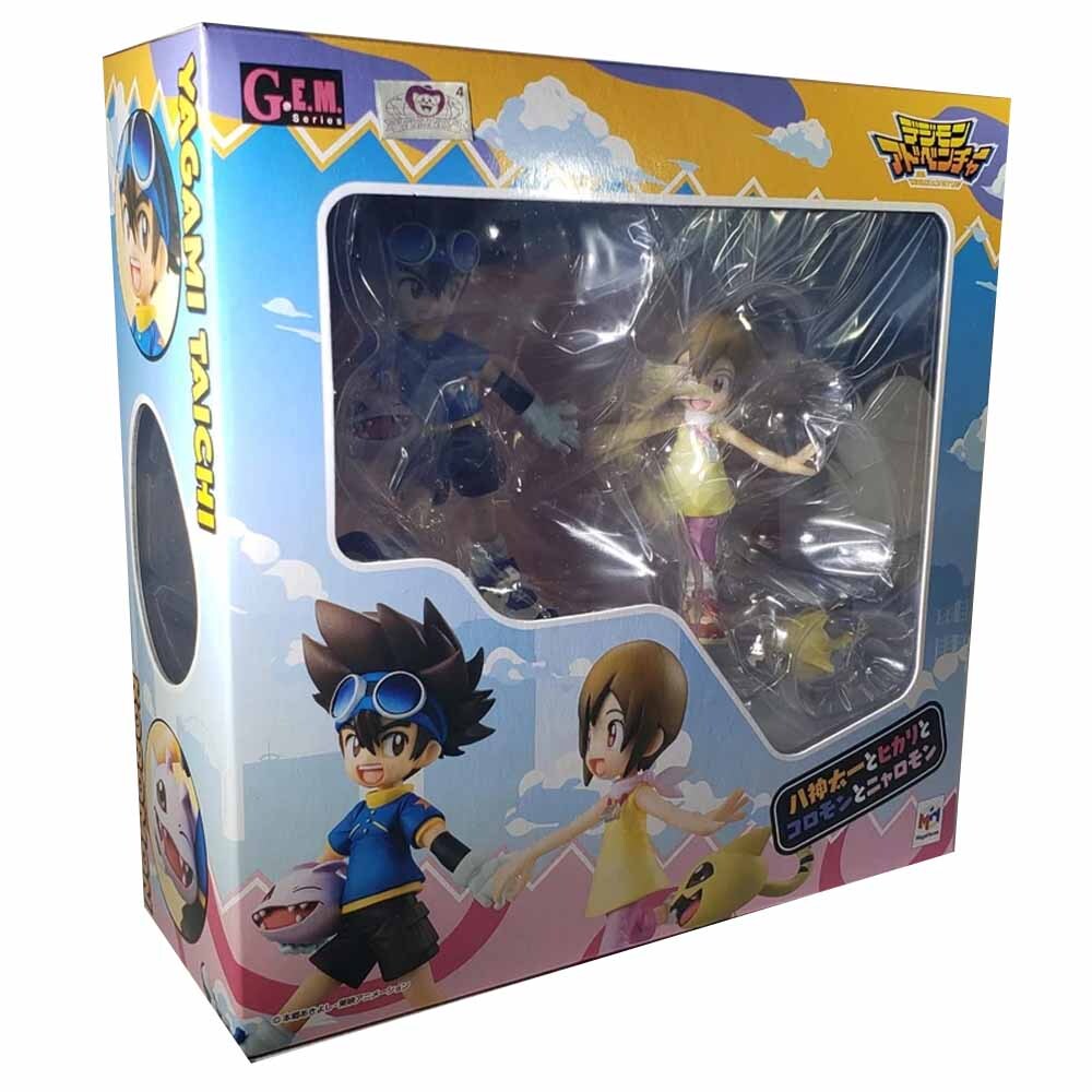 GEM Digimon Taichi/Hikari Koromon/Nyarom