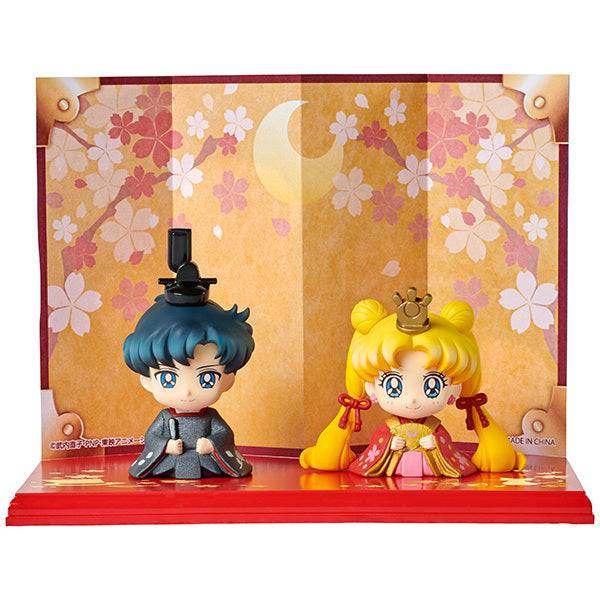 PETIT CHARA SAILOR MOON HINAMATSURI USAGI & MAMORU Ver.