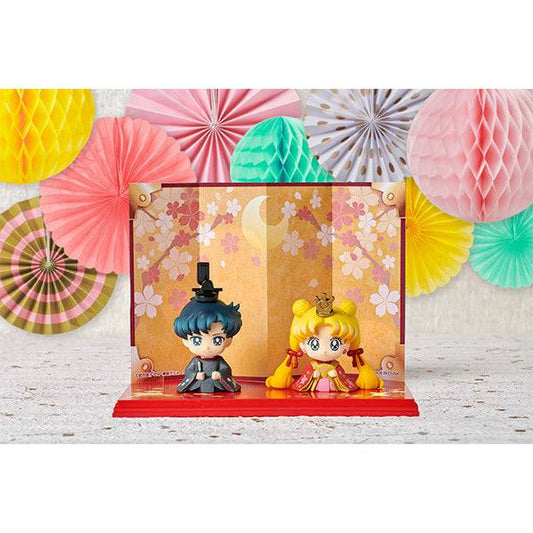 PETIT CHARA SAILOR MOON HINAMATSURI USAGI & MAMORU Ver.