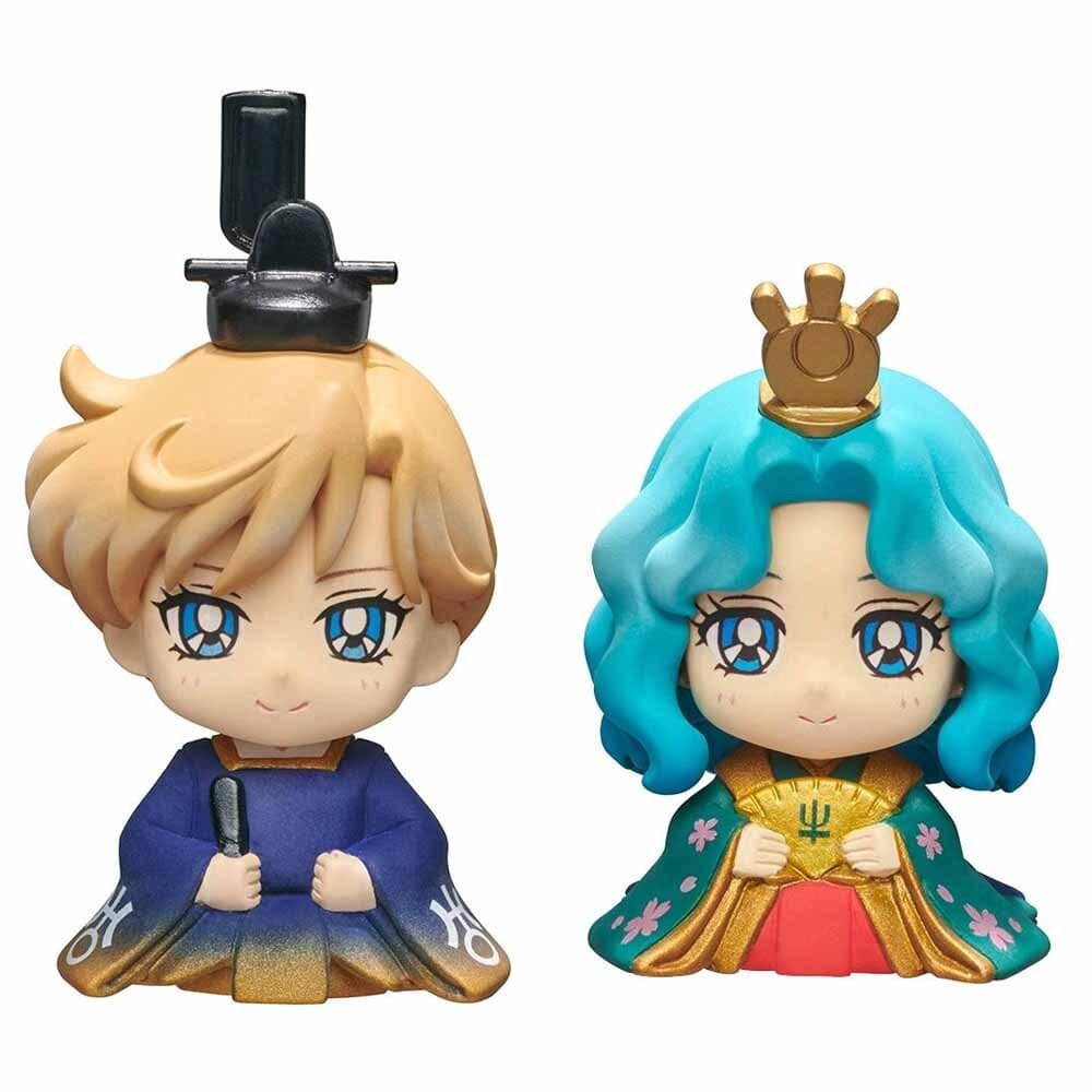 PETIT CHARA SAILOR MOON HINAMATSURI HARUKA and MICHIRU Ver.