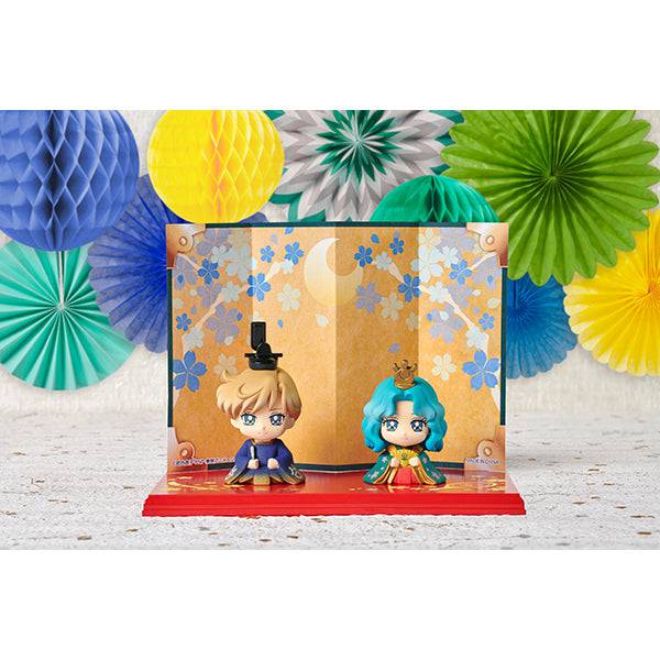 PETIT CHARA SAILOR MOON HINAMATSURI HARUKA and MICHIRU Ver.