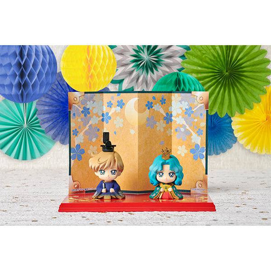 PETIT CHARA SAILOR MOON HINAMATSURI HARUKA and MICHIRU Ver.