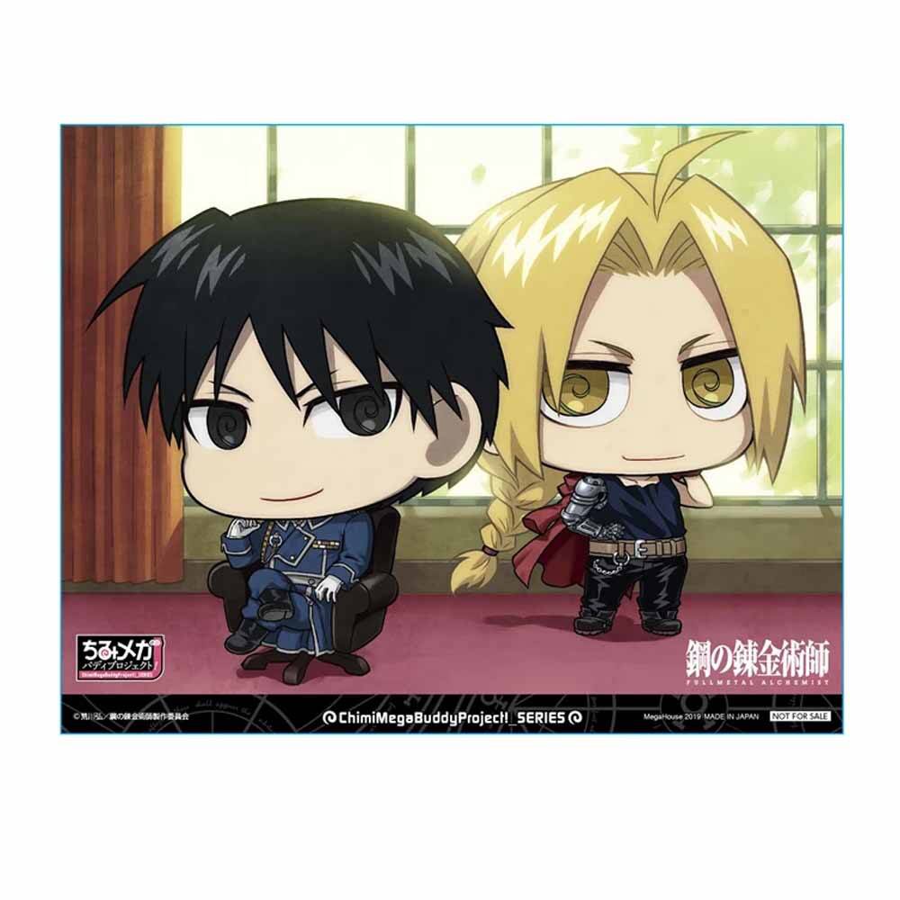 CHIMIMEGA BUDDY SERIES Fullmetal Alchemist Edward Elric and Roy Mustang SET